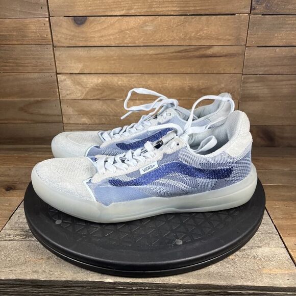 Vans Womens Size 7 Evdnt Ultimate Translucent Delicate Blue Lace Up Sneakers - Picture 3 of 10